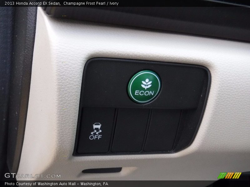 Champagne Frost Pearl / Ivory 2013 Honda Accord EX Sedan