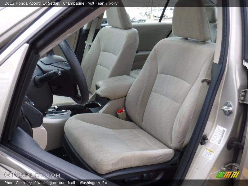 Champagne Frost Pearl / Ivory 2013 Honda Accord EX Sedan