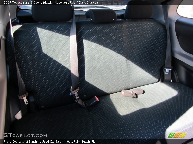 Absolutely Red / Dark Charcoal 2007 Toyota Yaris 3 Door Liftback