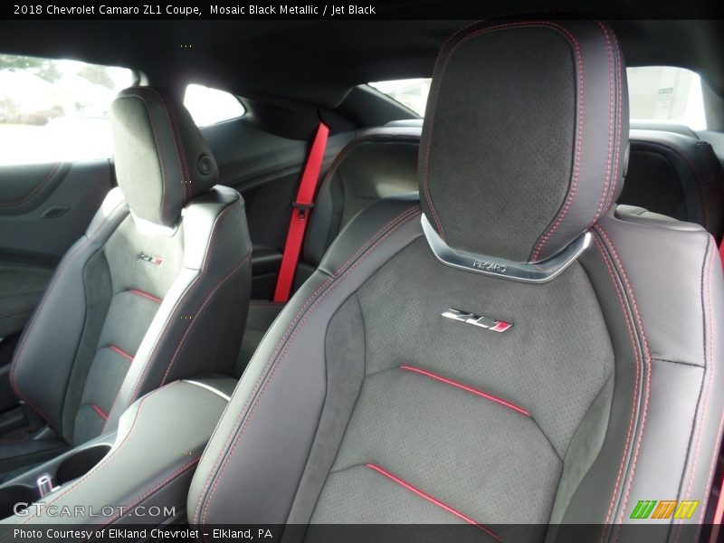 Front Seat of 2018 Camaro ZL1 Coupe