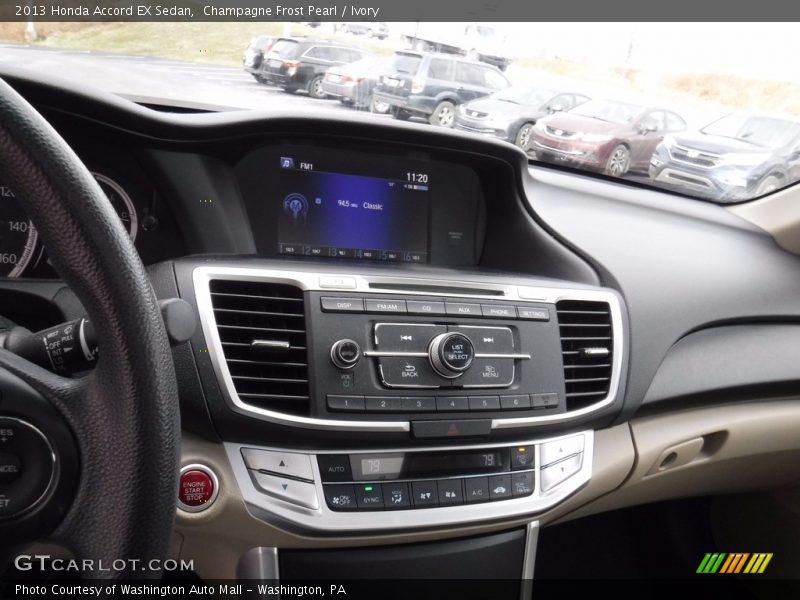 Champagne Frost Pearl / Ivory 2013 Honda Accord EX Sedan