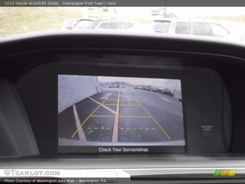 Champagne Frost Pearl / Ivory 2013 Honda Accord EX Sedan