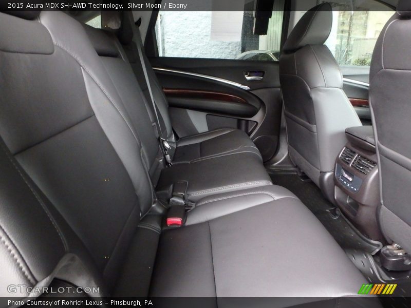 Silver Moon / Ebony 2015 Acura MDX SH-AWD Technology