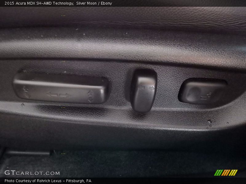 Silver Moon / Ebony 2015 Acura MDX SH-AWD Technology