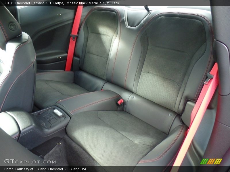 Rear Seat of 2018 Camaro ZL1 Coupe