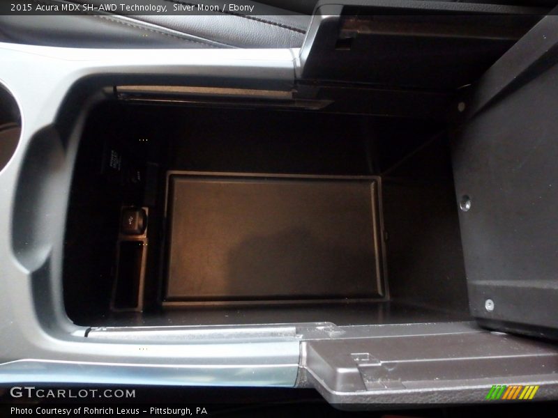 Silver Moon / Ebony 2015 Acura MDX SH-AWD Technology