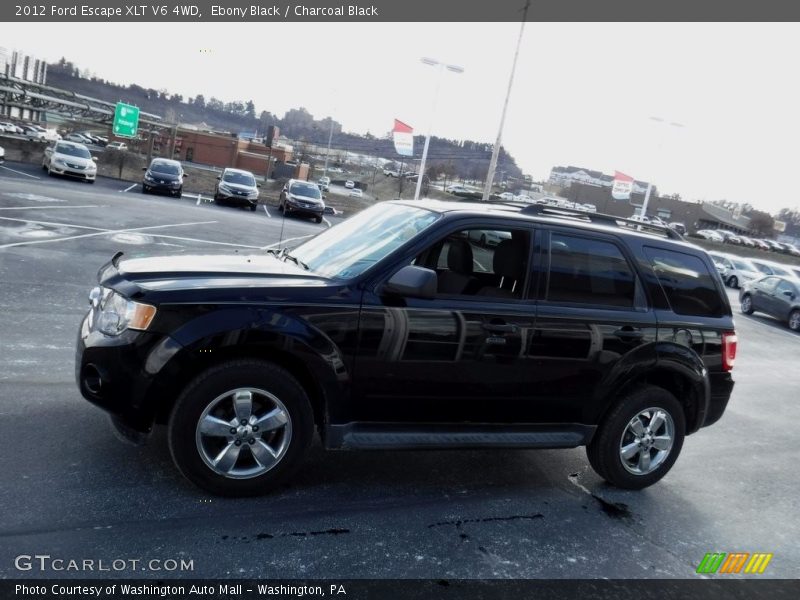 Ebony Black / Charcoal Black 2012 Ford Escape XLT V6 4WD