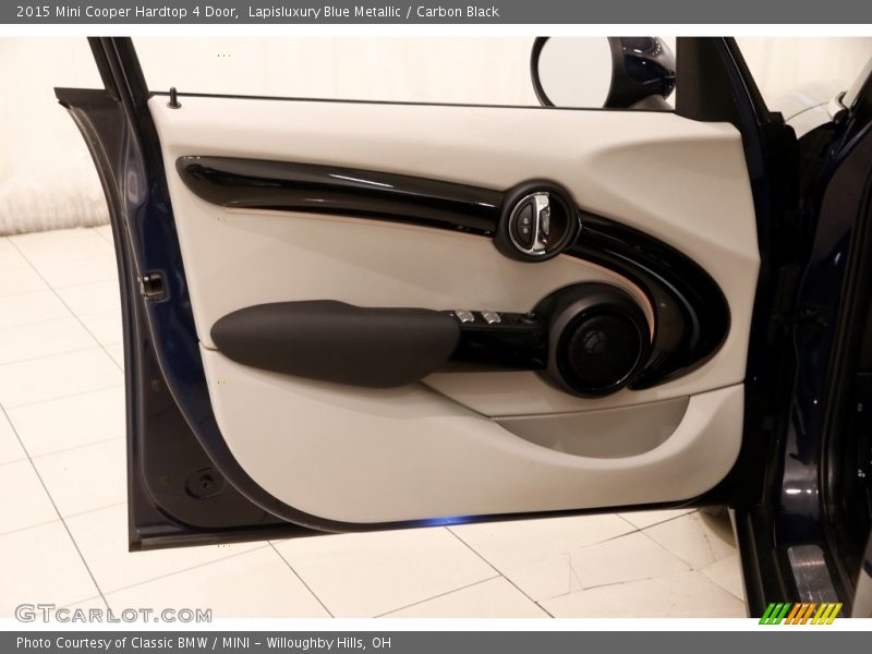 Lapisluxury Blue Metallic / Carbon Black 2015 Mini Cooper Hardtop 4 Door