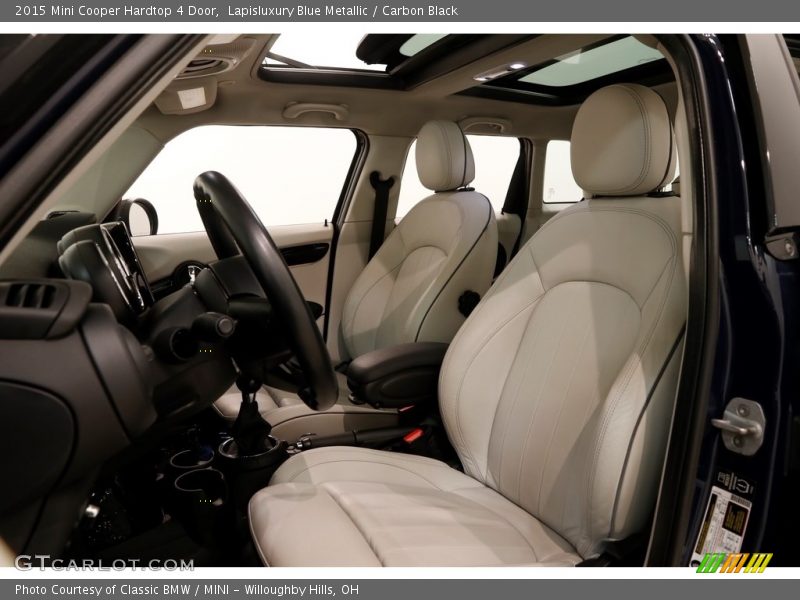 Lapisluxury Blue Metallic / Carbon Black 2015 Mini Cooper Hardtop 4 Door