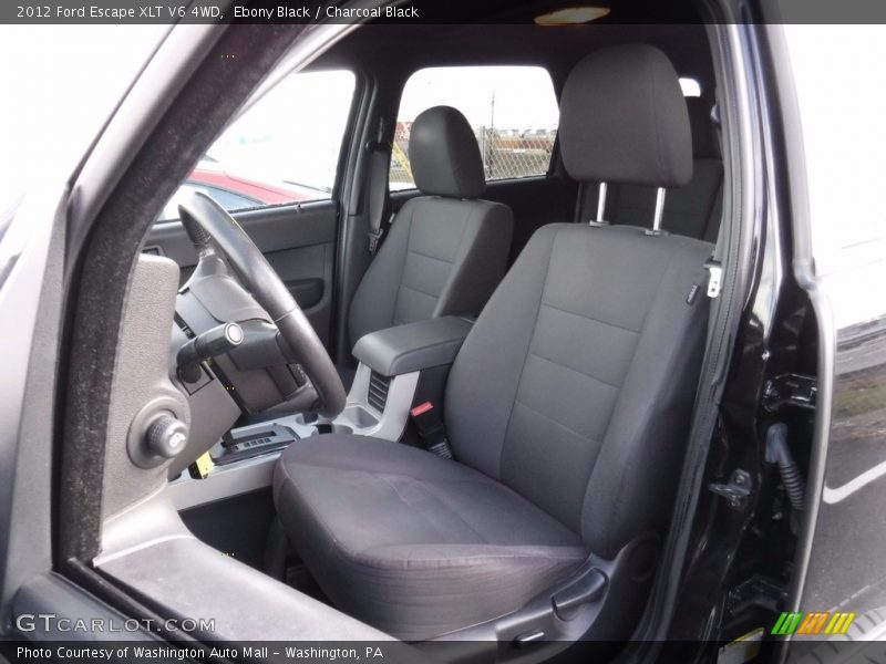 Ebony Black / Charcoal Black 2012 Ford Escape XLT V6 4WD