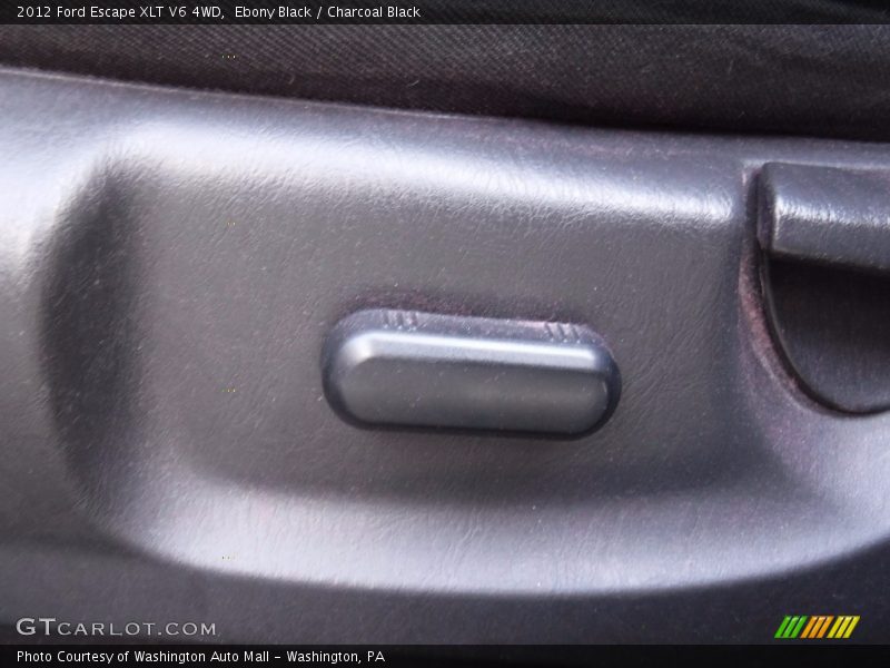 Ebony Black / Charcoal Black 2012 Ford Escape XLT V6 4WD