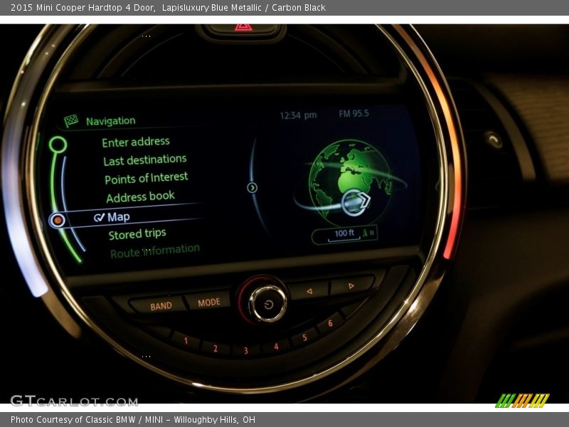 Lapisluxury Blue Metallic / Carbon Black 2015 Mini Cooper Hardtop 4 Door