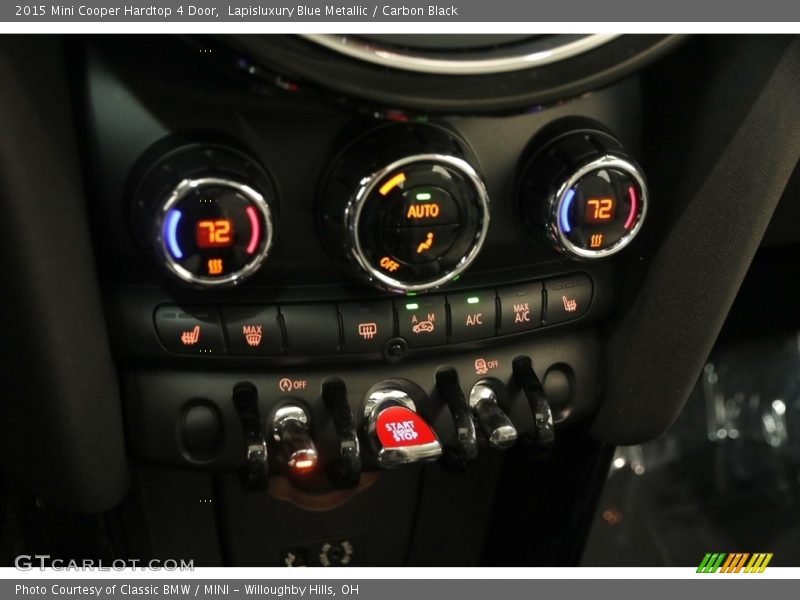 Lapisluxury Blue Metallic / Carbon Black 2015 Mini Cooper Hardtop 4 Door