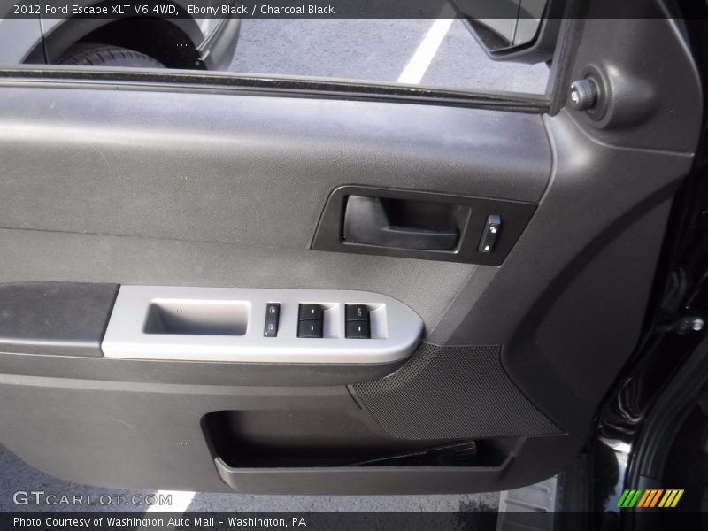 Ebony Black / Charcoal Black 2012 Ford Escape XLT V6 4WD