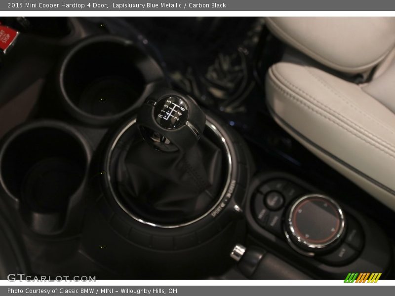 Lapisluxury Blue Metallic / Carbon Black 2015 Mini Cooper Hardtop 4 Door