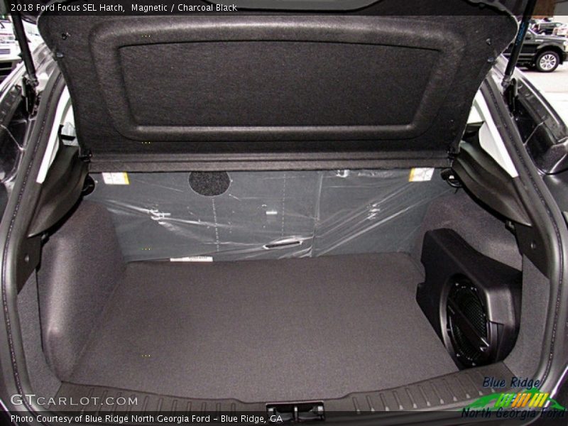 Magnetic / Charcoal Black 2018 Ford Focus SEL Hatch