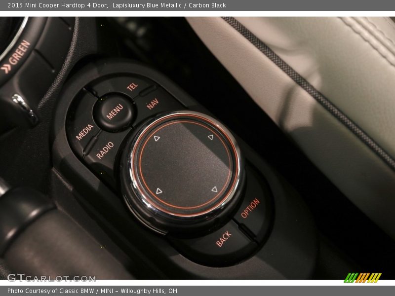 Lapisluxury Blue Metallic / Carbon Black 2015 Mini Cooper Hardtop 4 Door