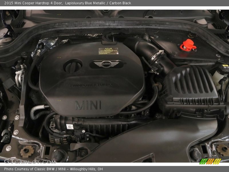 Lapisluxury Blue Metallic / Carbon Black 2015 Mini Cooper Hardtop 4 Door