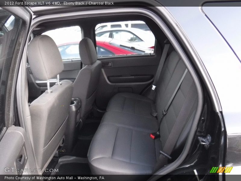 Ebony Black / Charcoal Black 2012 Ford Escape XLT V6 4WD