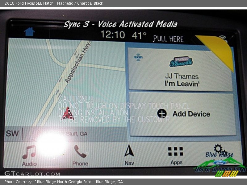 Magnetic / Charcoal Black 2018 Ford Focus SEL Hatch