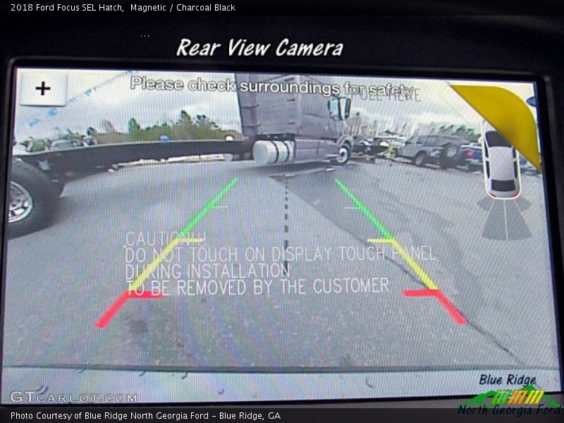 Magnetic / Charcoal Black 2018 Ford Focus SEL Hatch