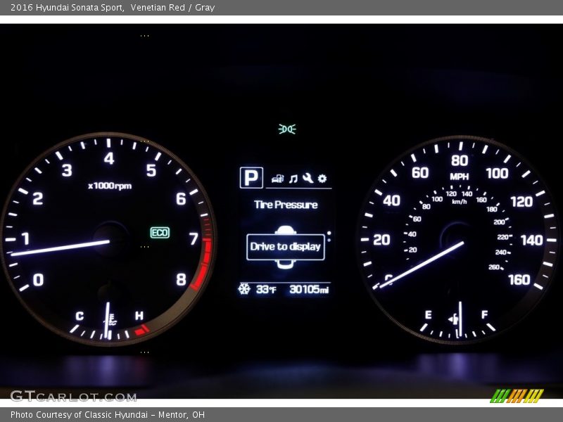 Venetian Red / Gray 2016 Hyundai Sonata Sport