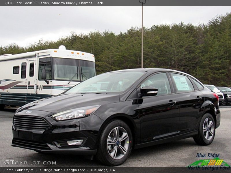 Shadow Black / Charcoal Black 2018 Ford Focus SE Sedan