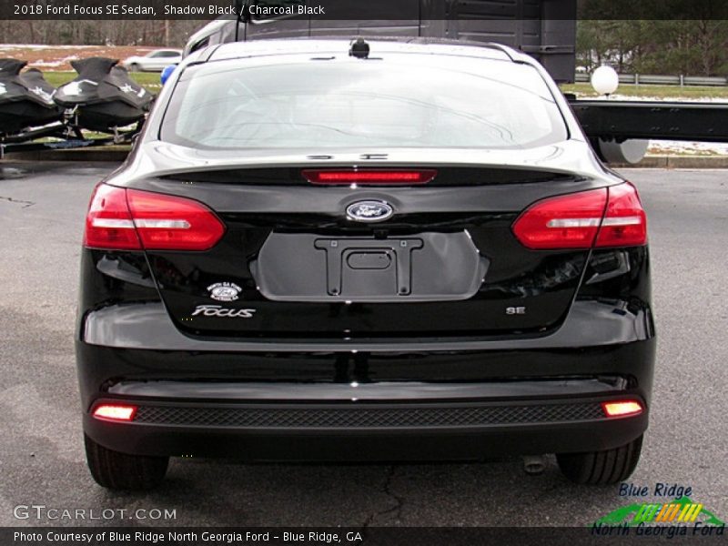 Shadow Black / Charcoal Black 2018 Ford Focus SE Sedan