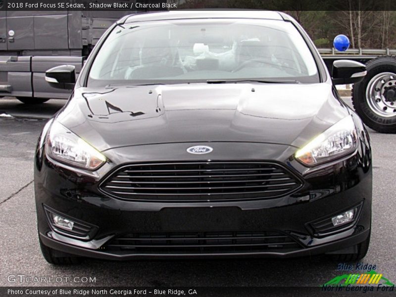 Shadow Black / Charcoal Black 2018 Ford Focus SE Sedan