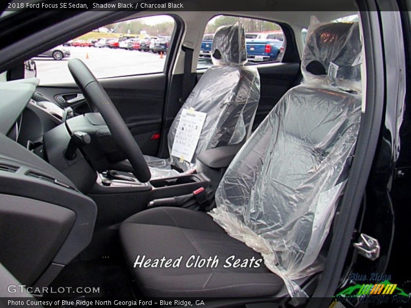Shadow Black / Charcoal Black 2018 Ford Focus SE Sedan