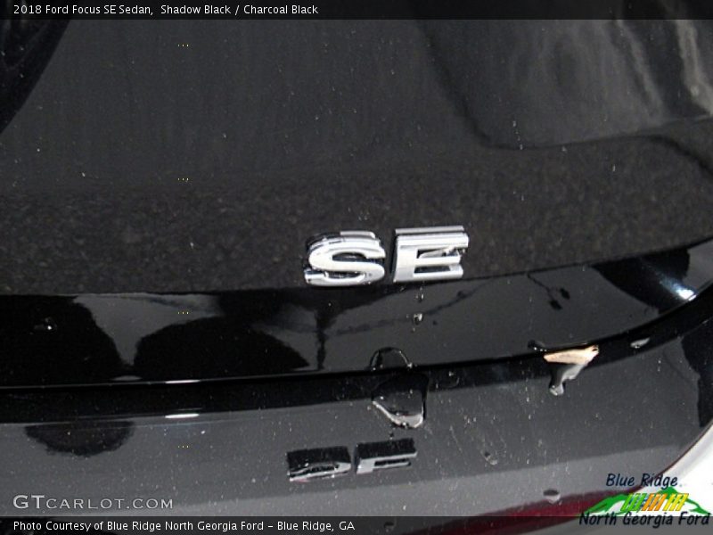 Shadow Black / Charcoal Black 2018 Ford Focus SE Sedan