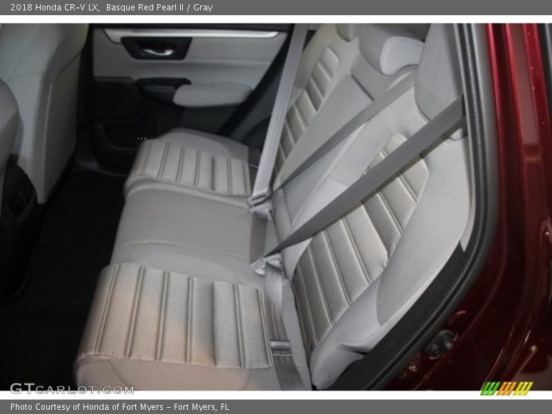 Basque Red Pearl II / Gray 2018 Honda CR-V LX