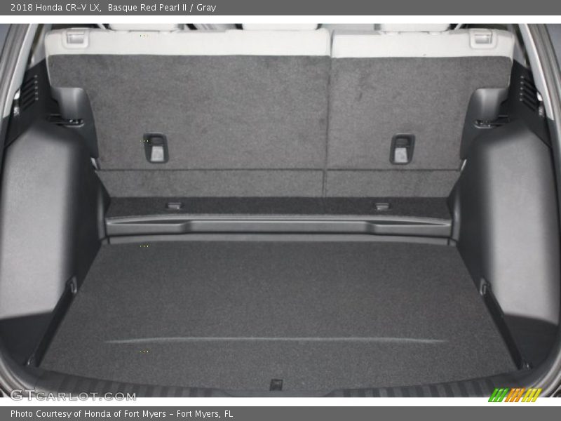 Basque Red Pearl II / Gray 2018 Honda CR-V LX