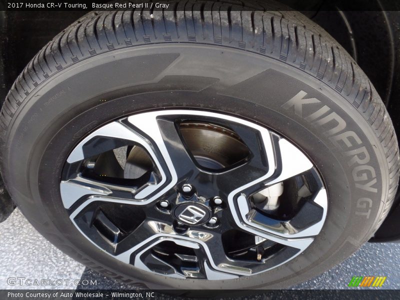 Basque Red Pearl II / Gray 2017 Honda CR-V Touring