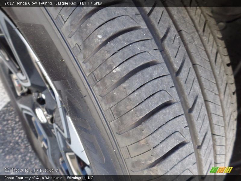 Basque Red Pearl II / Gray 2017 Honda CR-V Touring