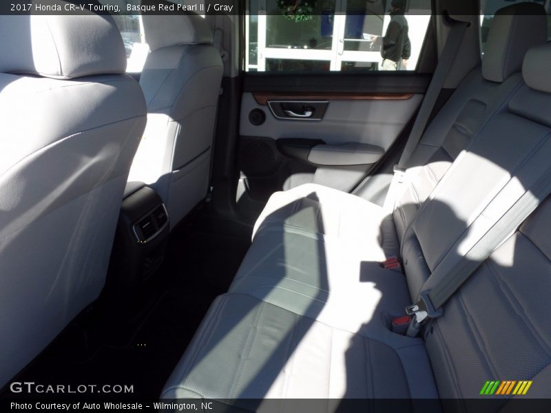 Basque Red Pearl II / Gray 2017 Honda CR-V Touring