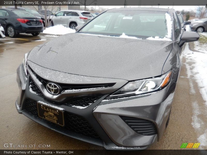 Predawn Gray Mica / Ash 2018 Toyota Camry SE