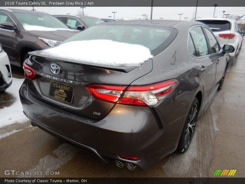 Predawn Gray Mica / Ash 2018 Toyota Camry SE