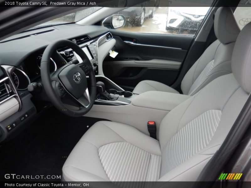 Predawn Gray Mica / Ash 2018 Toyota Camry SE