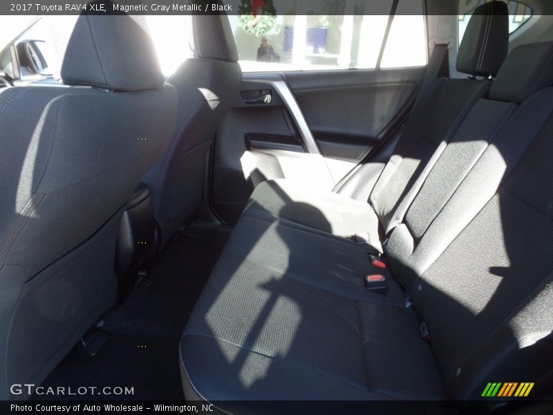 Magnetic Gray Metallic / Black 2017 Toyota RAV4 XLE