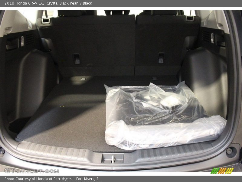 Crystal Black Pearl / Black 2018 Honda CR-V LX