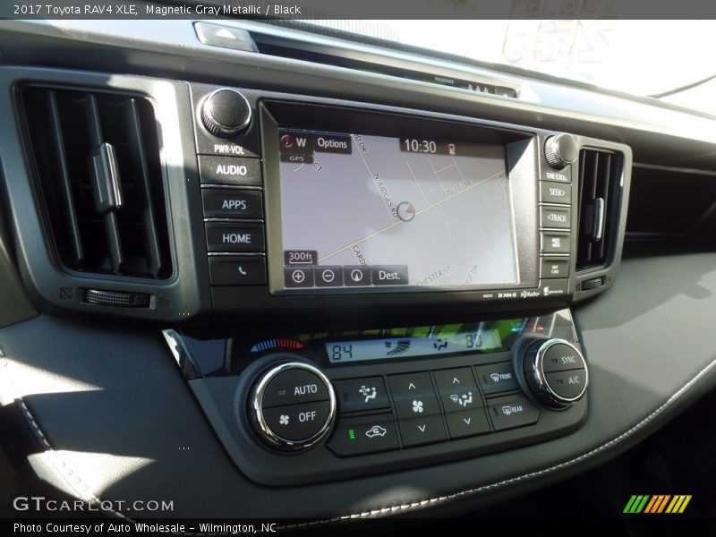 Magnetic Gray Metallic / Black 2017 Toyota RAV4 XLE
