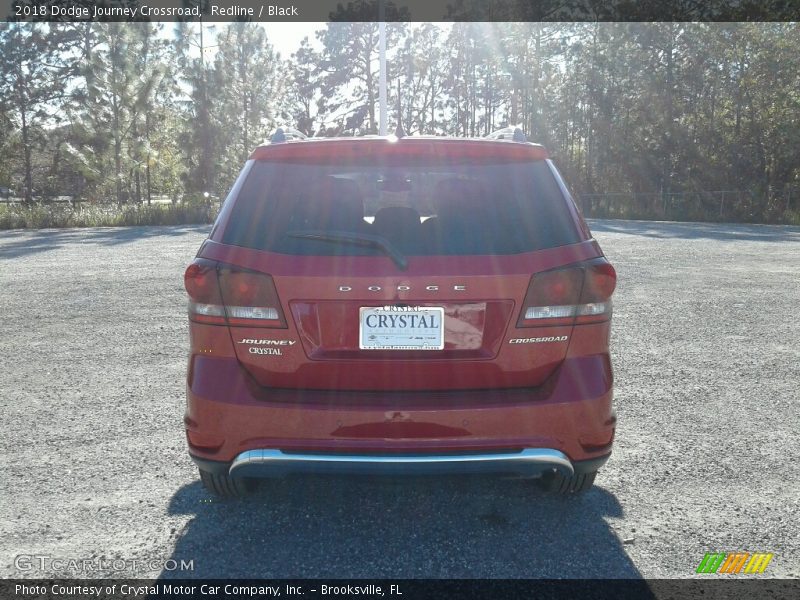 Redline / Black 2018 Dodge Journey Crossroad