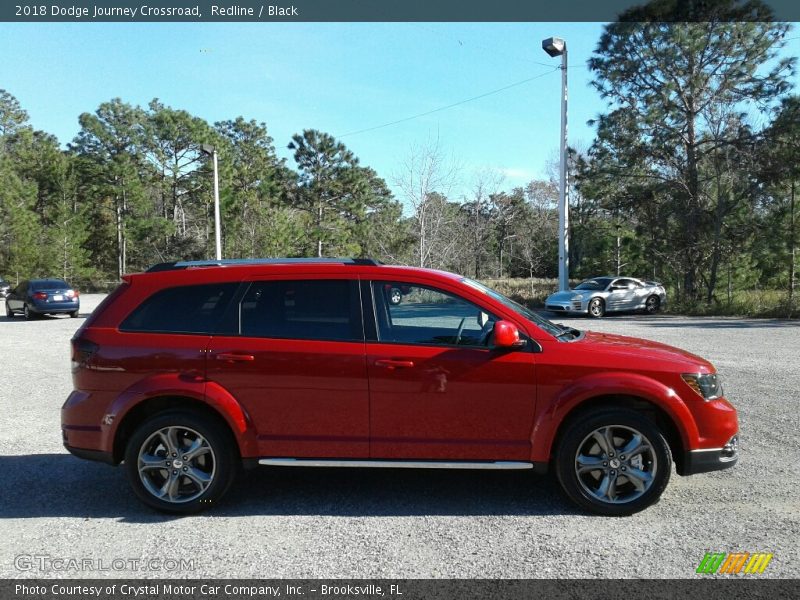 Redline / Black 2018 Dodge Journey Crossroad