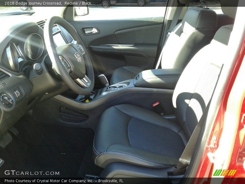 Redline / Black 2018 Dodge Journey Crossroad