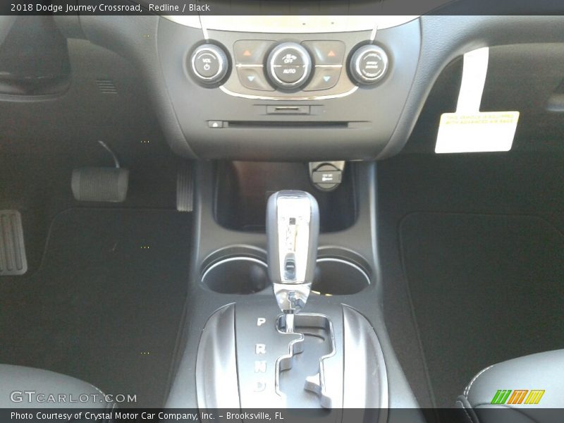 Redline / Black 2018 Dodge Journey Crossroad