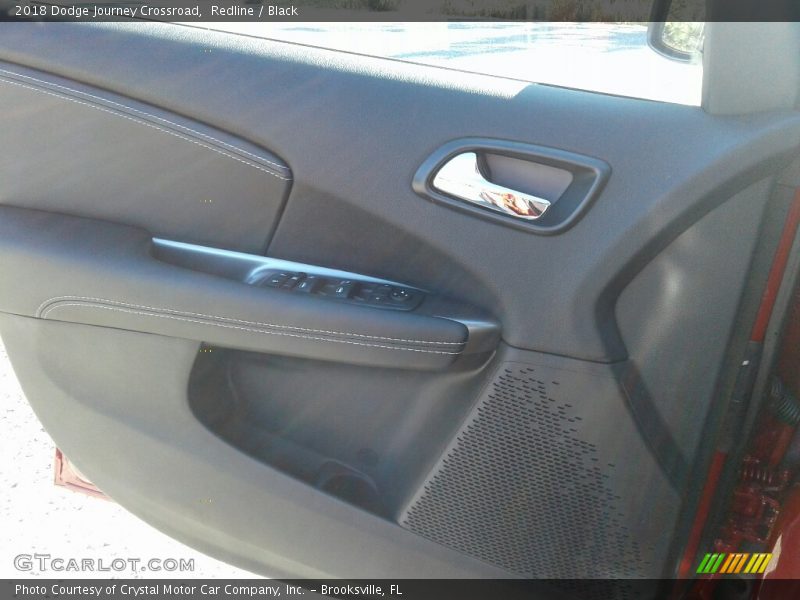 Redline / Black 2018 Dodge Journey Crossroad