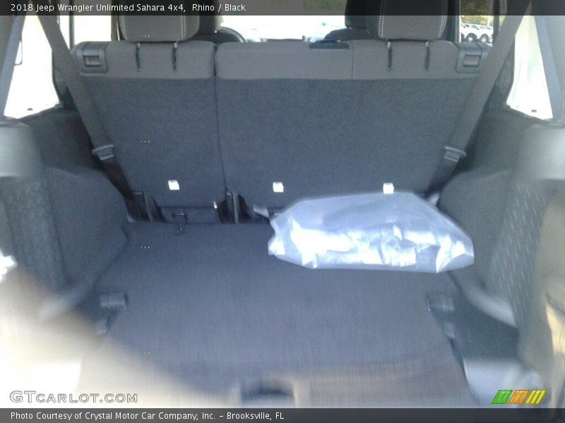 Rhino / Black 2018 Jeep Wrangler Unlimited Sahara 4x4