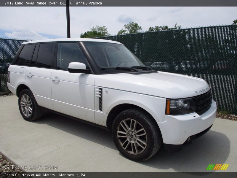 Fuji White / Arabica 2012 Land Rover Range Rover HSE