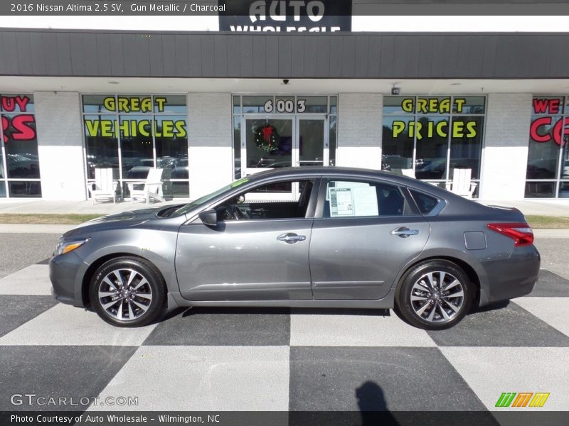 Gun Metallic / Charcoal 2016 Nissan Altima 2.5 SV